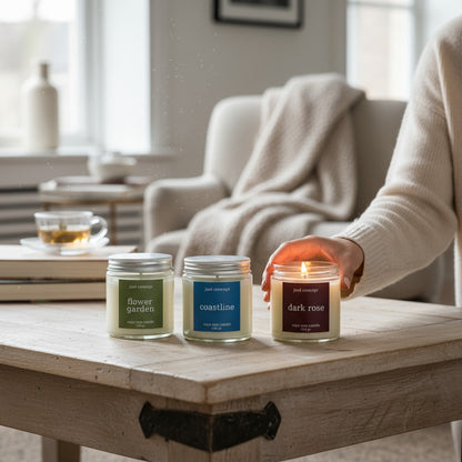 Golden Hour Soy Candle Set