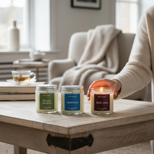 Golden Hour Soy Candle Set
