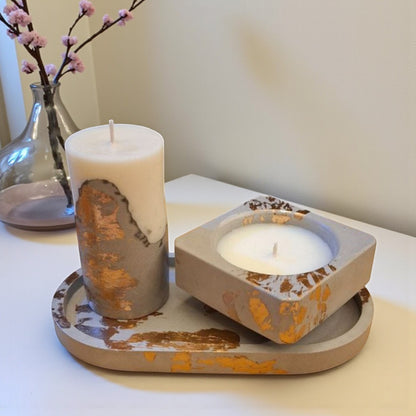 Gilded Earth -  Soy Candle Duo