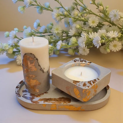 Gilded Earth -  Soy Candle Duo